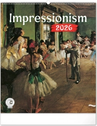 Impresszionizmus 2026 Falinaptár