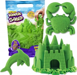 Zöld kinetikus homok Kinetic Sand 930 g