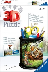 RAVENSBURGER 3D puzzle ceruzatartó – leopárdok