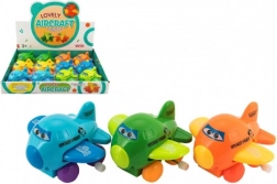 Felhúzós repülő szemekkel – csapkodó szárnyak, műanyag 8 cm, színkeverék