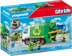 Playmobil City Action újrahasznosító teherautó