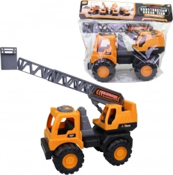 Építési teherautó létrával és platformmal 30 cm