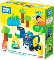 MEGA BLOKS Green Town Öko busz építőkészlet