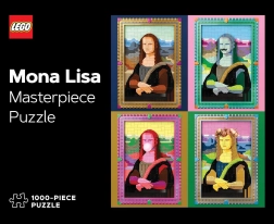 LEGO Mona Lisa kirakó 1000 darabbal