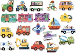 Vilac fa mágnesek Közlekedés