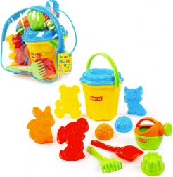 Homokozó készlet hátizsákban