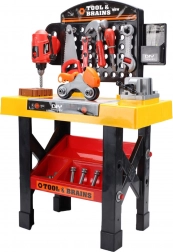 nagy gyerek munkapad tool & brains, 39 darab