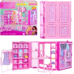 Barbie hordozható álomgardrób Dream Closet több mint 25 kiegészítővel