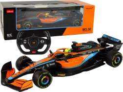 R/C versenyautó McLaren F1 Rastar 1:12 narancssárga