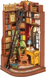 RoboTime 3D puzzle Könyvtámasz Csendes tanulósarok