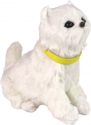 Interaktív plüsscica – nyávog, mozgatja a fejét és a farkát