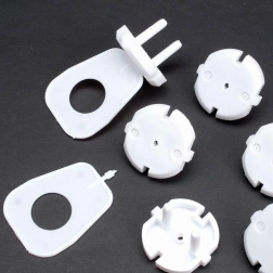 Elektromos dugalj védőburkolat – kerek (12 db)