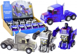 Autó-robot teherautó 2 az 1-ben robot 2 színek