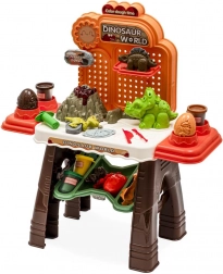 BABY MIX dinoszauruszos kreatív gyerekasztal gyurmával