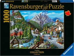 Ravensburger puzzle Üdvözöljük Banffban 1000 darab