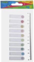 Öntapadós tömb Ujj vonalzóval