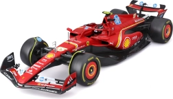 Ferrari SF-24 Formula–1-es modellautó 1:18 Carlos Sainz pilótával a Bburagótól