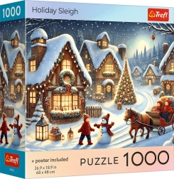 Puzzle Ünnepi szán 1000 darabos TREFL