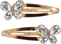 Hajtűk pillangókkal - 2 db