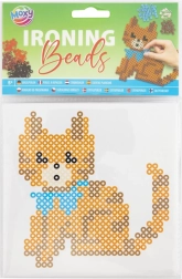 Vasalható gyöngyök cicás mintával