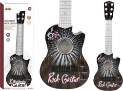 Gyerek elektromos gitár fényekkel és hangokkal, pengetővel