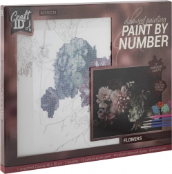 Gyémánt festés virágokkal 40x50 cm