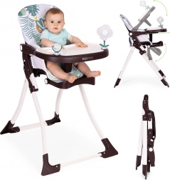 Összecsukható etetőszék játékokkal ECOTOYS