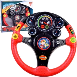 Interaktív kormány gyerekeknek hangokkal és fényekkel – Rezgés