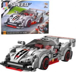 Építőkészlet autó és robot 2 az 1-ben, 363 darab