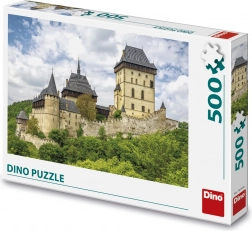 Dino puzzle Karlštejn vára 500 darab