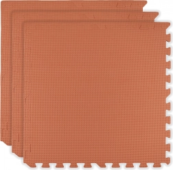 HUMBI habszőnyeg 180 × 60, nagy vízálló puzzle, biztonságos, 3 db, narancssárga