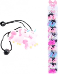 Egyszarvús hajgumik, 2 db (10 csomagos kiszerelés)