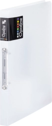 A4-es iratrendező átlátszó polipropilénből, 2 gyűrűvel