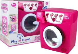 Elemes mosógép hanggal Rózsaszín