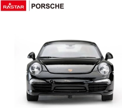 Fém modell 1:24 Porsche 911 fekete RASTAR