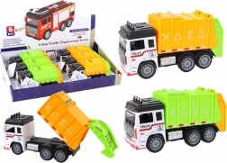 Szemetesautó pótkocsival