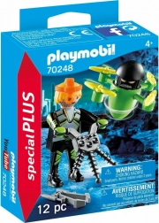 Playmobil ügynök drónnal – akciókészlet kreatív játékhoz