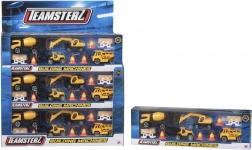 Teamsterz építő mini szett építőgépekkel