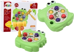 Ügyességi játék krokodillal és kalapáccsal