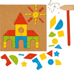 Goki beütős játék Vidám házikó