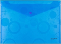 A4-es NEO COLORI kék patentos tasak