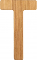 small foot bambusz T betű
