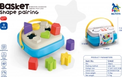 Formabedobó a legkisebbeknek – különböző formák