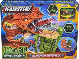 Teamsterz Kígyópálya Kalózgarázzsal és 2 Autóval