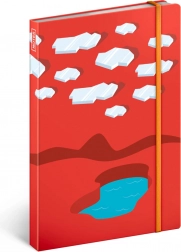 Keménykötésű Ice Surfers jegyzetfüzet