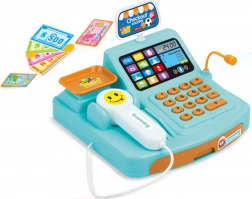 Gyerek pénztárgép effektekkel, 15 cm
