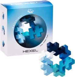 Plus-Plus Hexel Waterfall antistressz fidget BIG elemekből