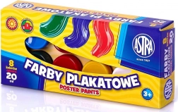 ASTRA temperafesték készlet 8×20 ml