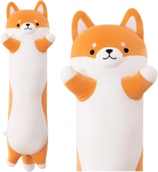 Plüss shiba kutya – hosszúkás párnajáték 60 cm