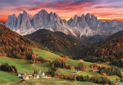 2000 darabos puzzle, kiváló minőség, Val Di Funes